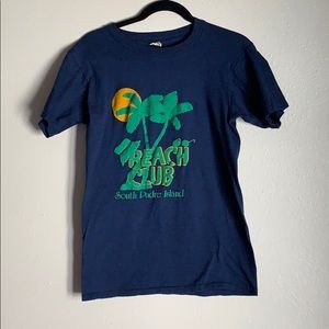 SALE (3/$15) Vintage navy travel t-shirt